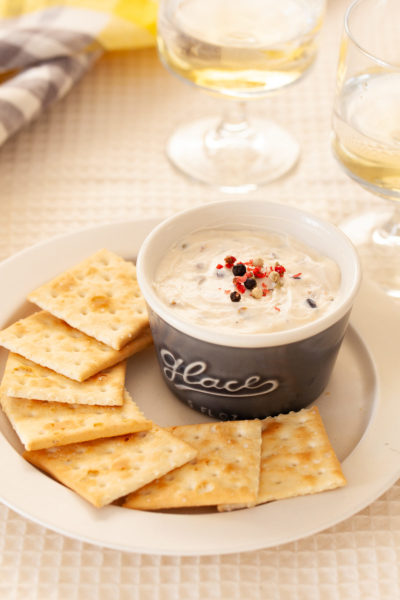 クリームチーズのカナッペ オレンジキッチン 管理栄養士によるレシピ開発 減塩料理 フードコーディネート 商品開発 栄養価計算